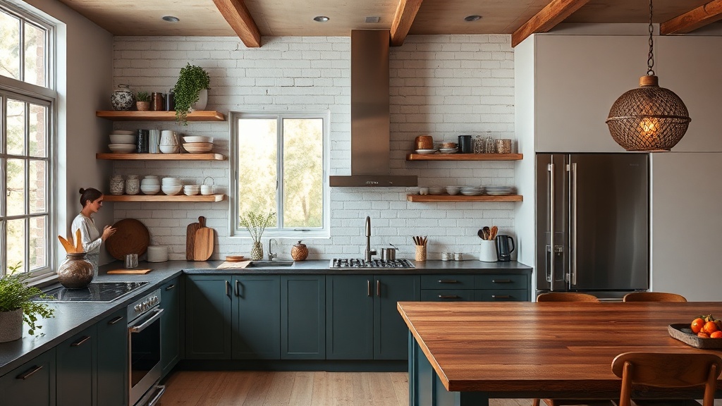 Why Open Shelving Works Harder Than Cabinets in Modern Kitchens