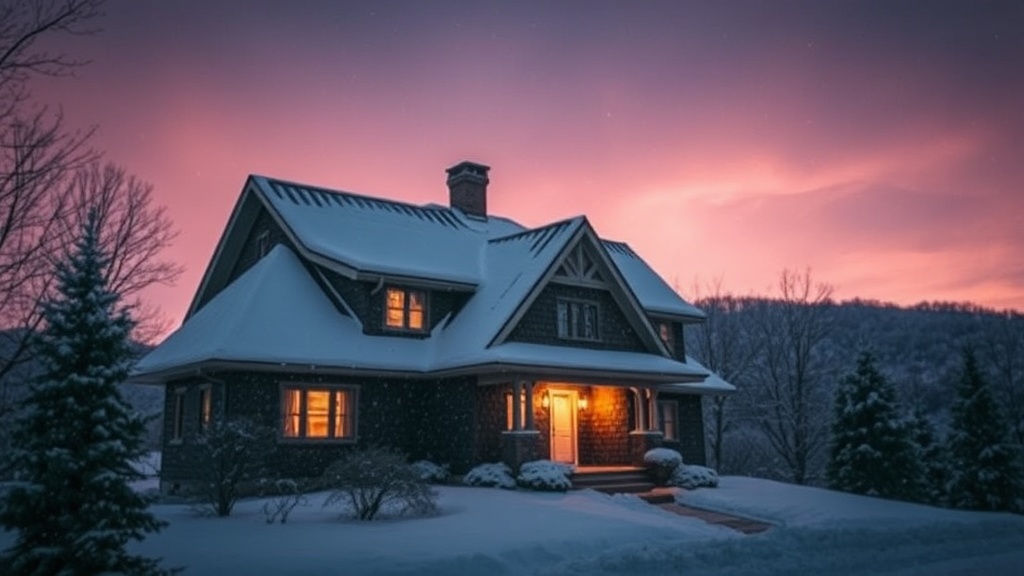 Keeping Your Smooth Rock Falls Home Safe During Winter Storms