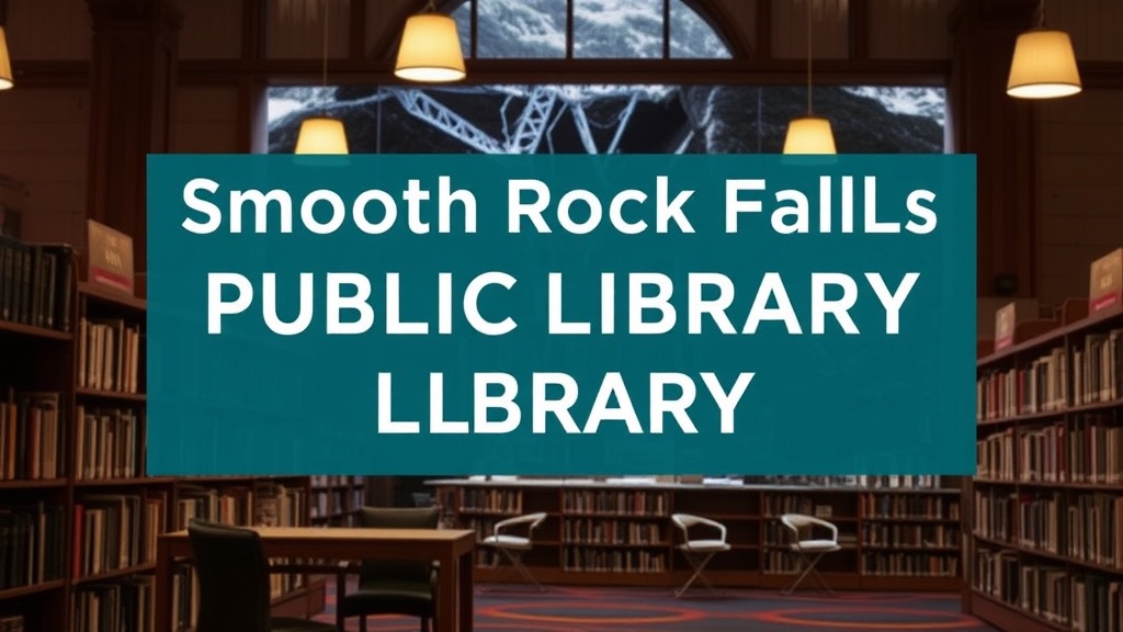 Smooth Rock Falls Public Library: Your Community Hub for Learning and Connection