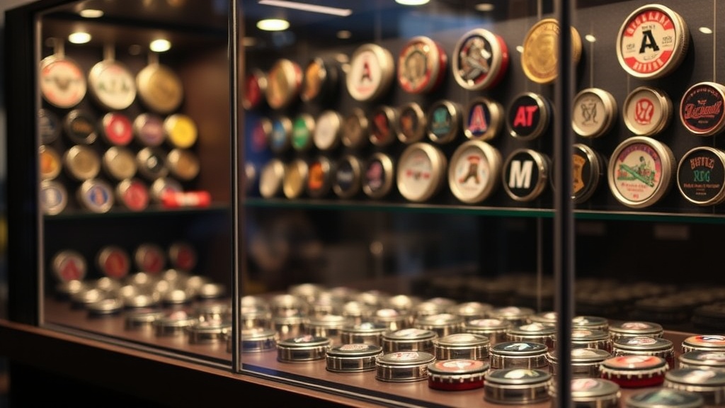Selecting the Best Display Cases for Metal Caps and Small Collectibles