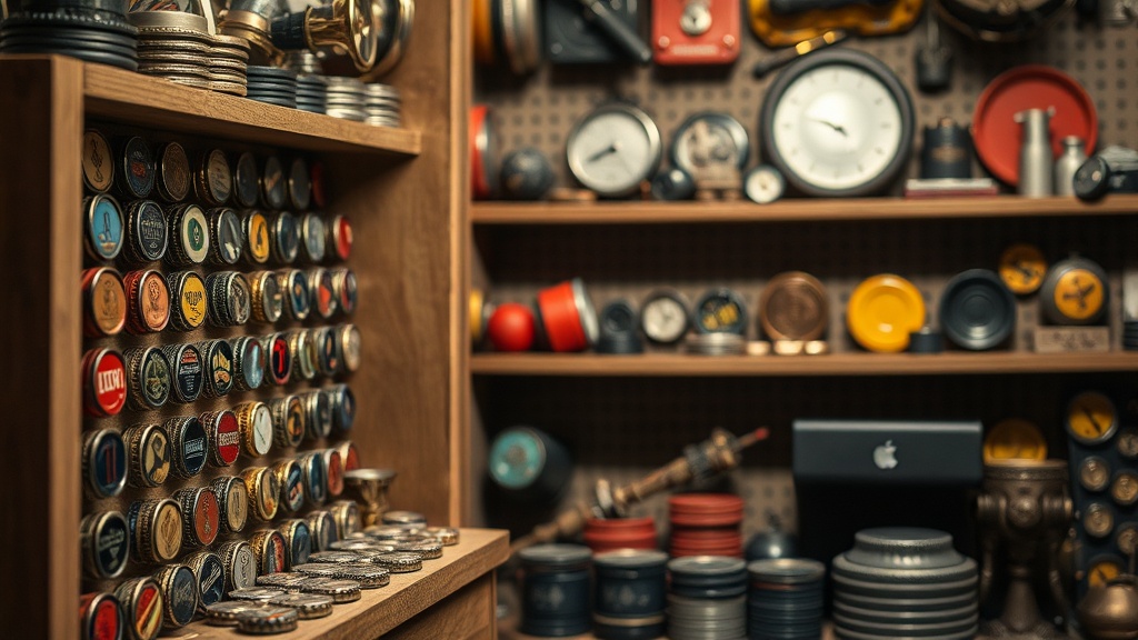 Selecting the Right Storage Systems for Metal Caps and Small Collectibles