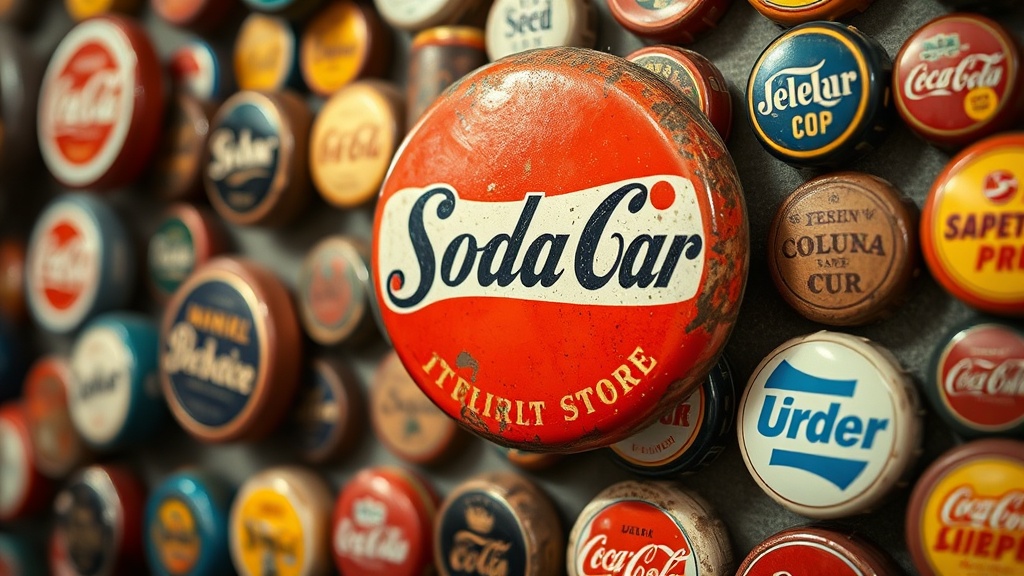Sourcing Rare Vintage Soda Caps at Estate Sales