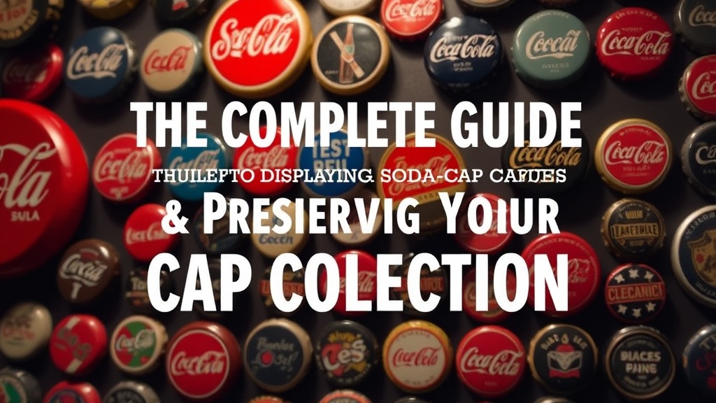 The Complete Guide to Displaying & Preserving Your Soda Cap Collection