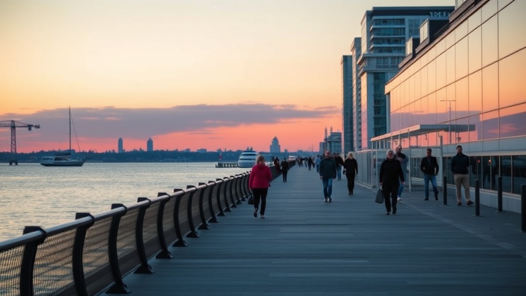 Best Time to Walk the Sorel-Tracy Waterfront Promenade
