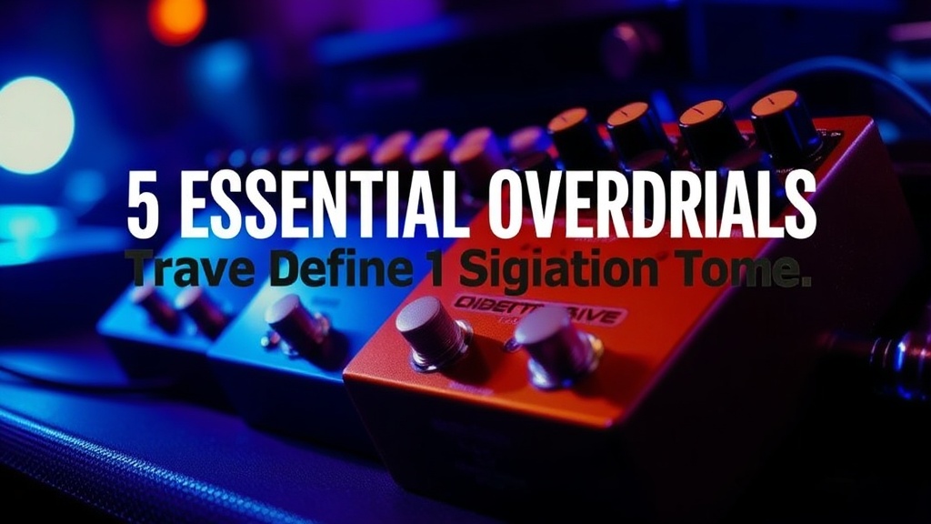 5 Essential Overdrive Pedals That Define Your Signature Tone