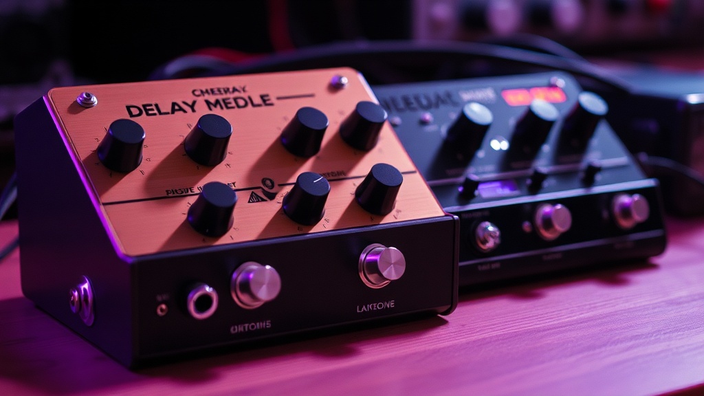 Analog Delay Pedals for Dreamy Shoegaze Textures