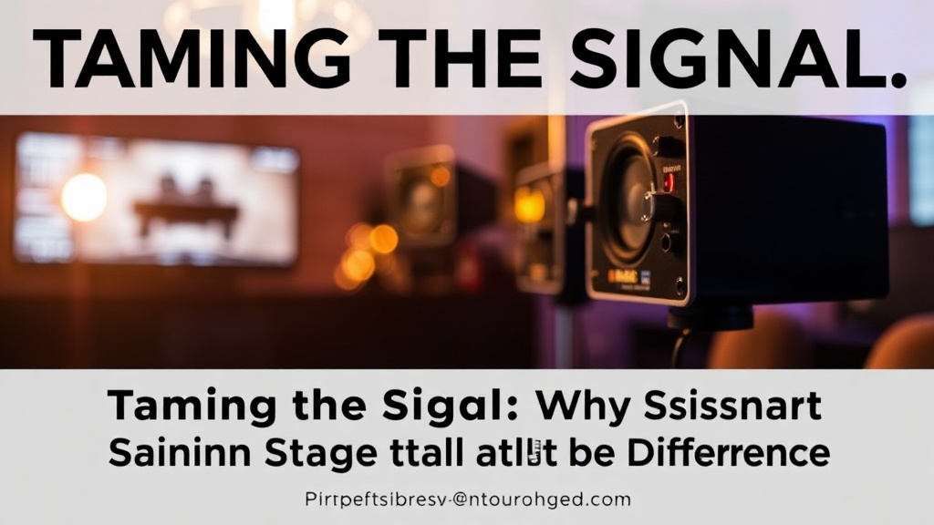 Taming the Signal: Why Smart Gain Staging Makes All the Difference