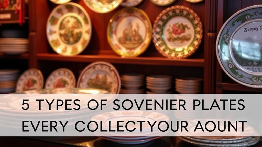 5 Types of Souvenir Plates Every Collector Should Know About