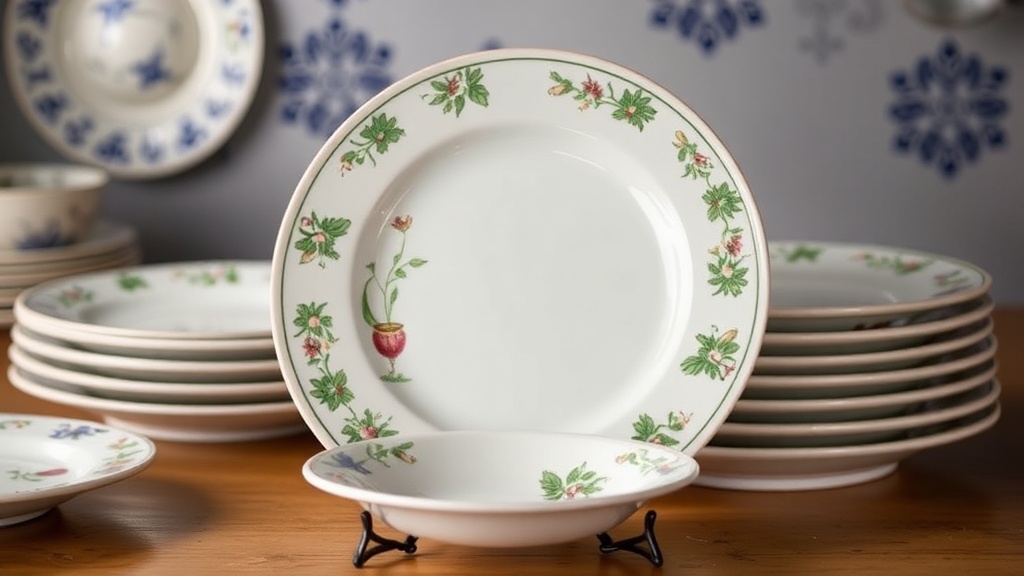 Cleaning Porcelain Souvenir Plates Without Cracking the Glaze