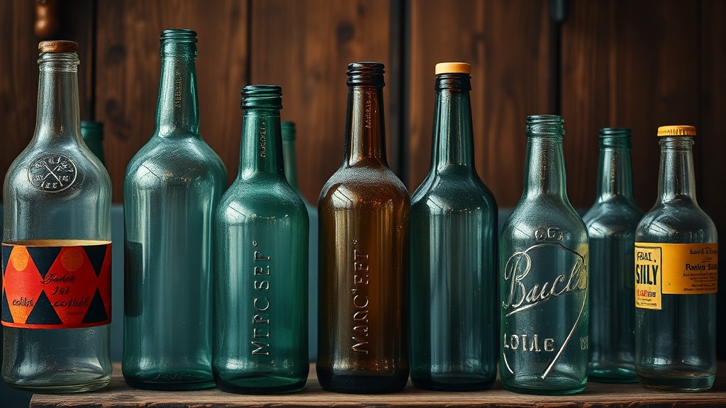 Why Vintage Glass Bottles Are Not Just Trash