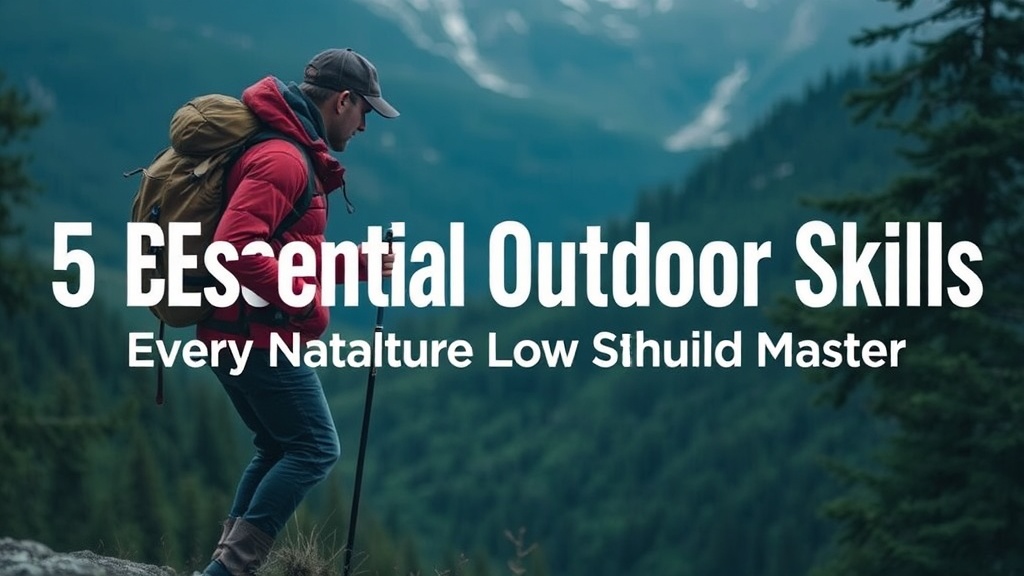5 Essential Outdoor Skills Every Nature Lover Should Master