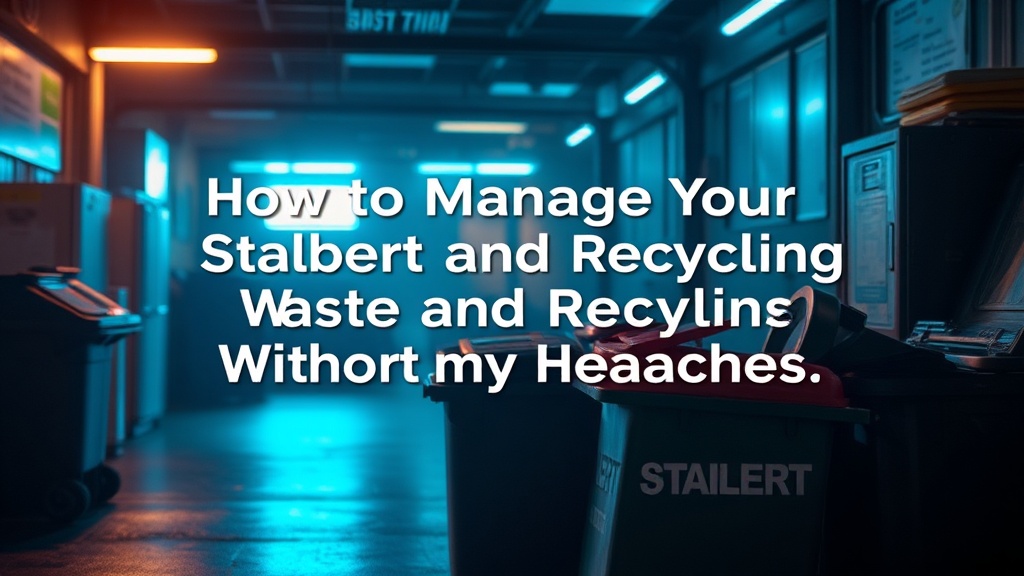 How to Manage Your Stalbert Waste and Recycling Without the Headaches