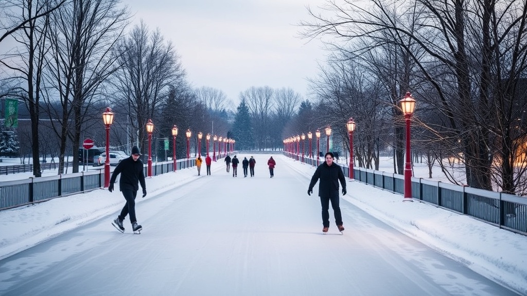 Stalbert's Best-Kept Secret: The Free Winter Skating Path at Lions Park