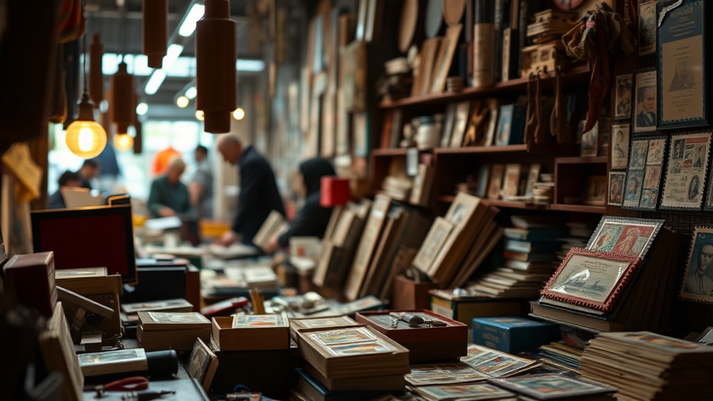 Hidden Gems: Uncovering Rare Stamps at Estate Sales and Flea Markets