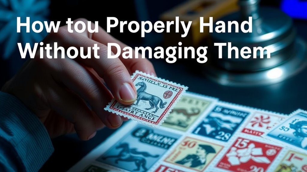 How to Properly Handle Stamps Without Damaging Them