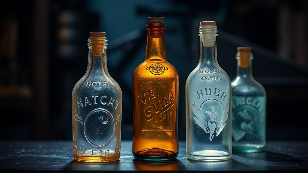 Restoring Clarity to Cloudy and Stained Antique Glass Bottles