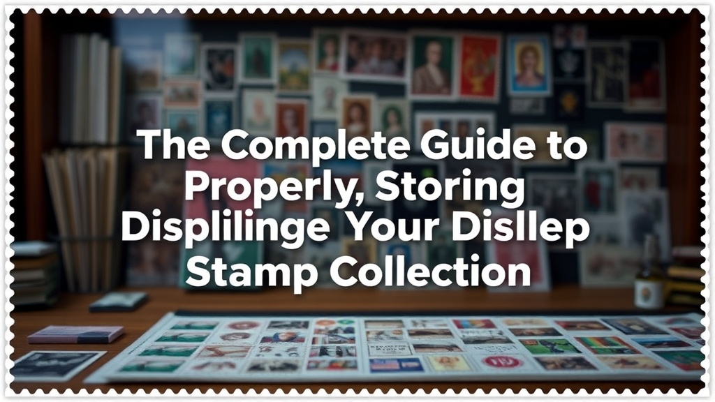 The Complete Guide to Properly Storing and Displaying Your Stamp Collection