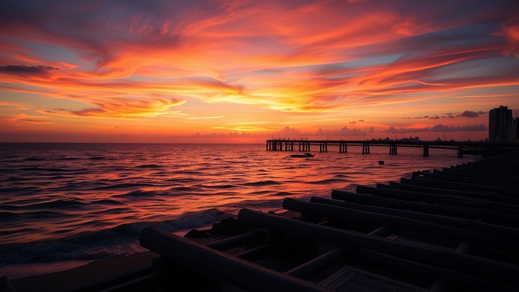 Finding the Best Sunset Spots Near the Seawall
