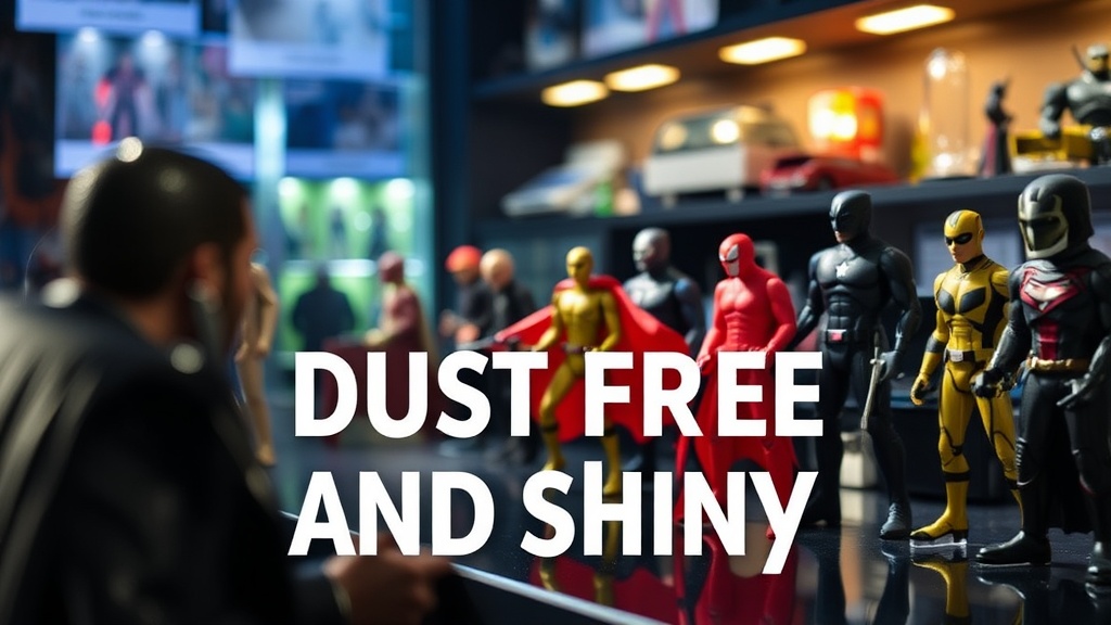 Keeping Your Action Figures Dust Free and Shiny
