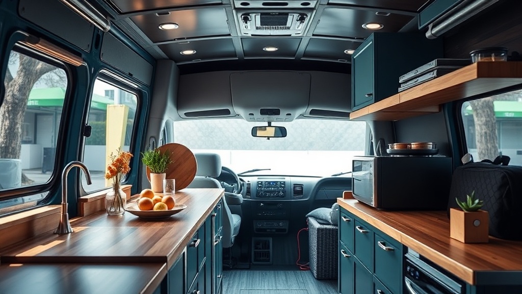 Keeping Your Van Kitchen Organized with Modular Storage Solutions