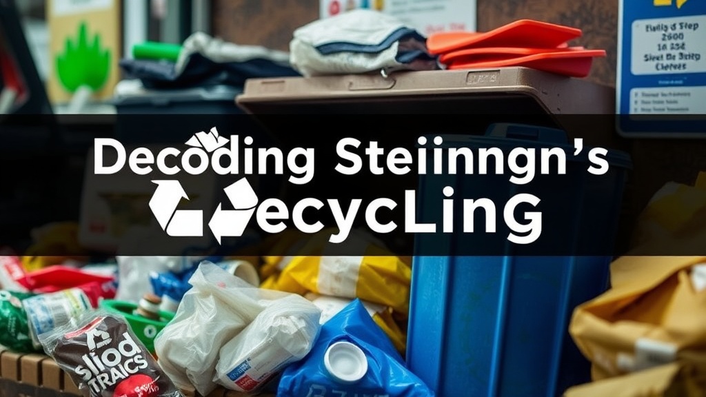 Decoding Steinbach's Recycling: A Local's Quick Guide