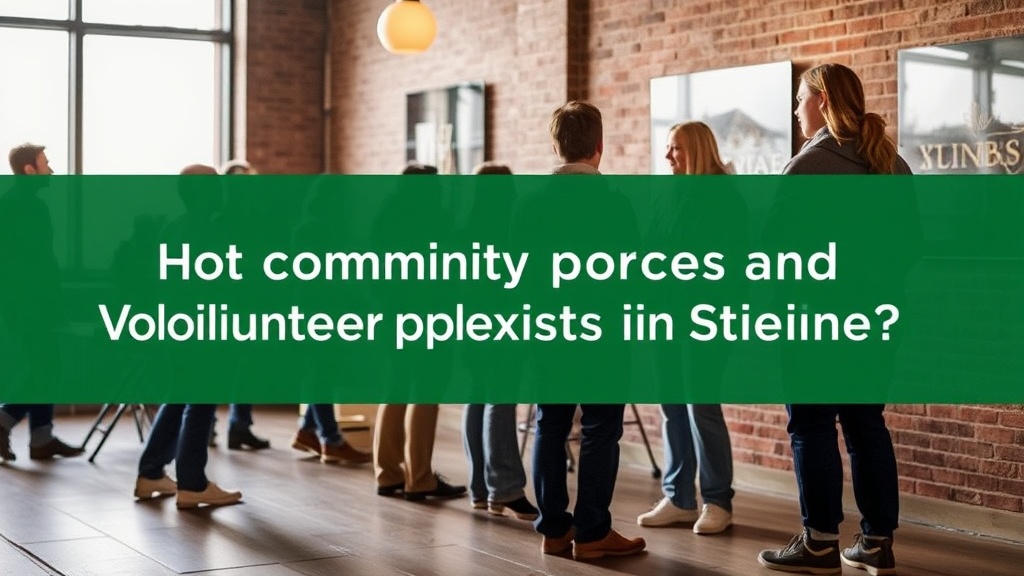 What Community Groups and Volunteer Opportunities Exist in Steinbach?