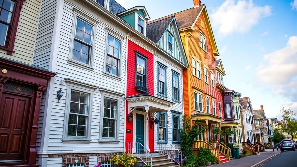 Exploring Jellybean Row: A Colourful Walking Guide to St. John's Historic Houses