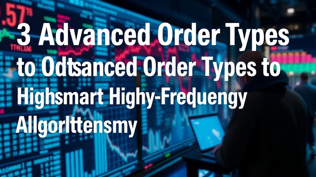 3 Advanced Order Types to Outsmart High-Frequency Algorithms