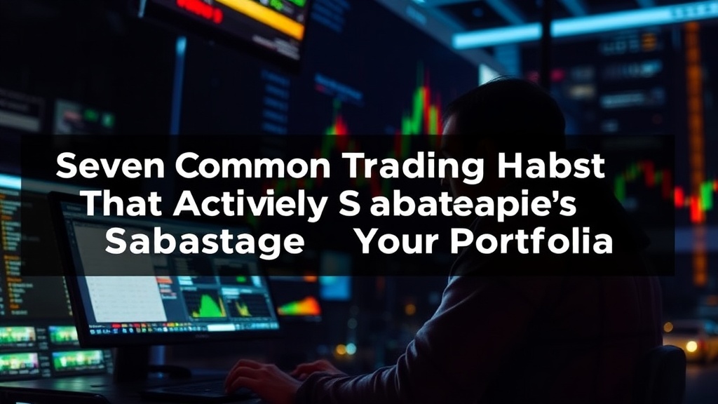 Seven Common Trading Habits That Actively Sabotage Your Portfolio