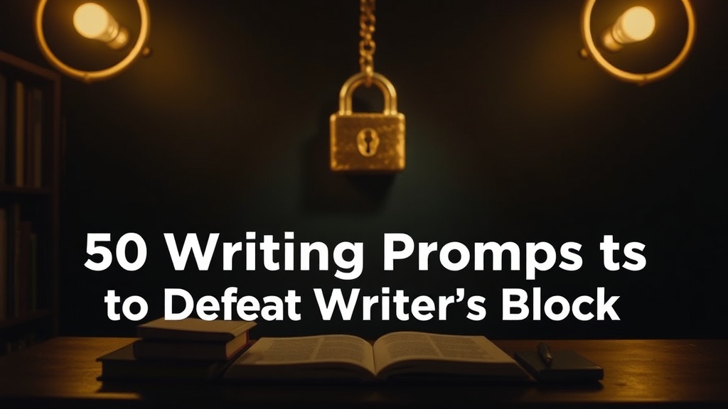Unlock Your Creativity: 50 Writing Prompts to Defeat Writer's Block