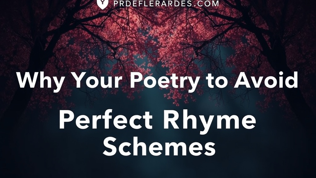 Why Your Poetry Should Avoid Perfect Rhyme Schemes