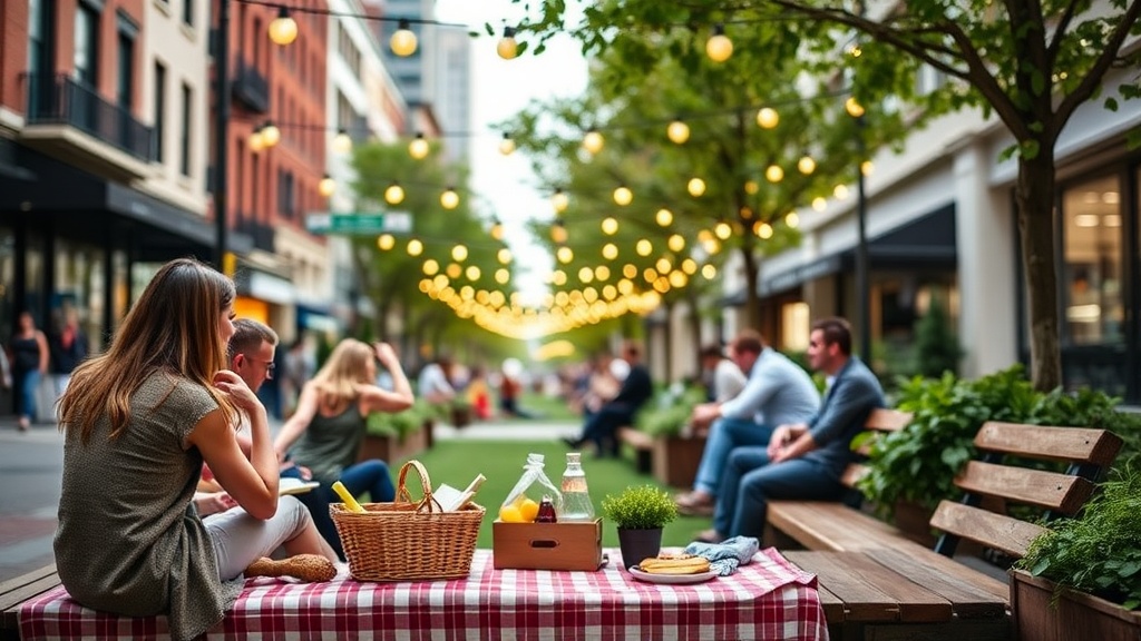 Grab a Picnic and Head to the Talbot Street Parklets