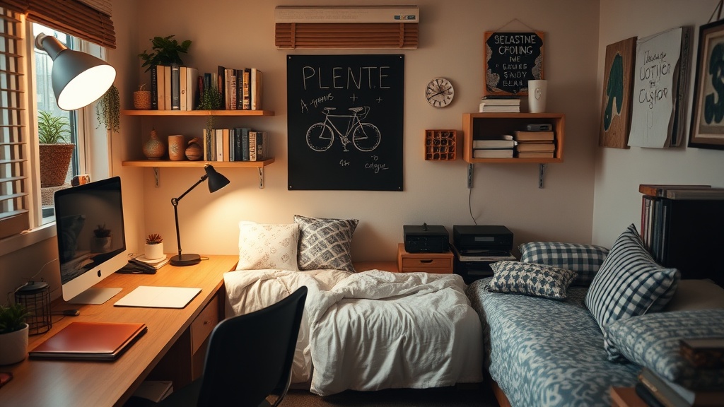 How to Create a Distraction-Free Study Zone in a Small Dorm Room