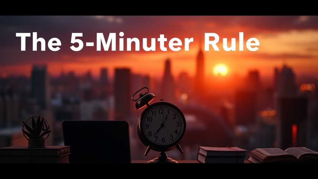 The 5-Minute Rule: Beat Procrastination and Start Studying Today