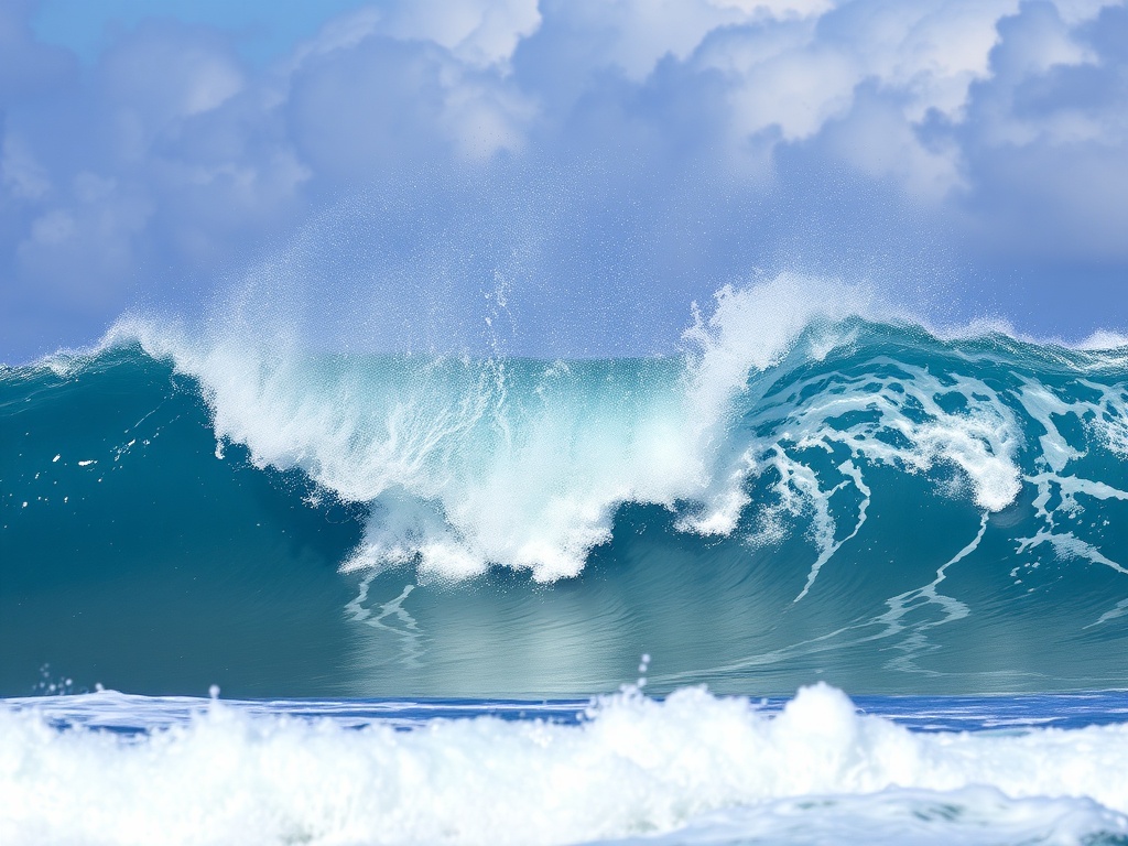 cloudbreak fiji deep blue water powerful reef break wave surfer barrel tropical