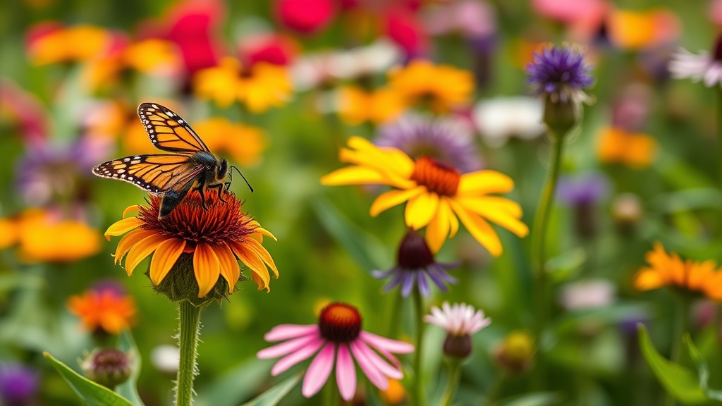 Building a Low-Maintenance Pollinator Sanctuary with Native Wildflowers