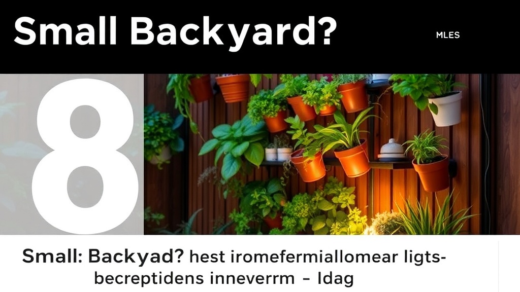Small Backyard? These 8 Vertical Gardening Ideas Double Your Growing Space