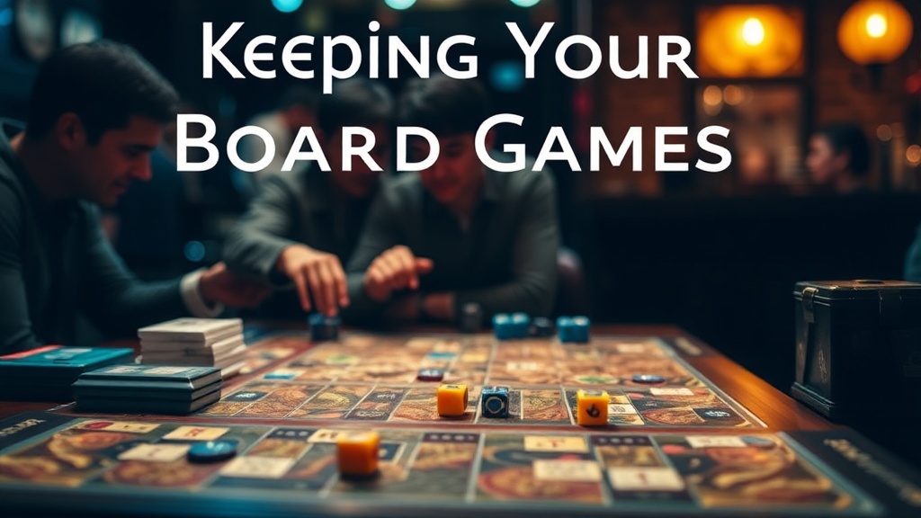 Keeping Your Board Games Crisp with Simple Desiccants