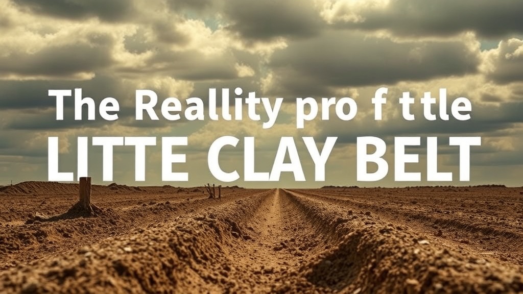 The Reality of the Little Clay Belt: Why This Patch of Dirt Defines Us