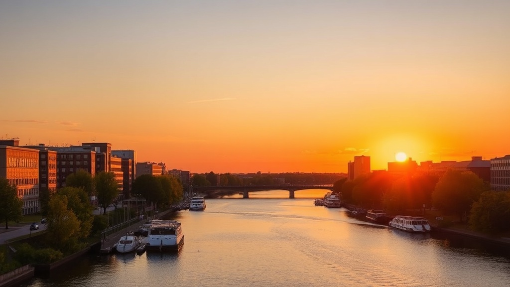 Sunset Walks and Riverside Views Along the Rideau Canal