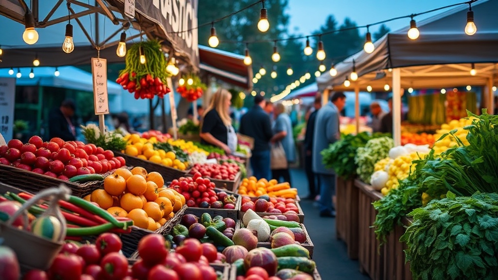Finding the Best Local Flavors at the Thetford Farmers Market