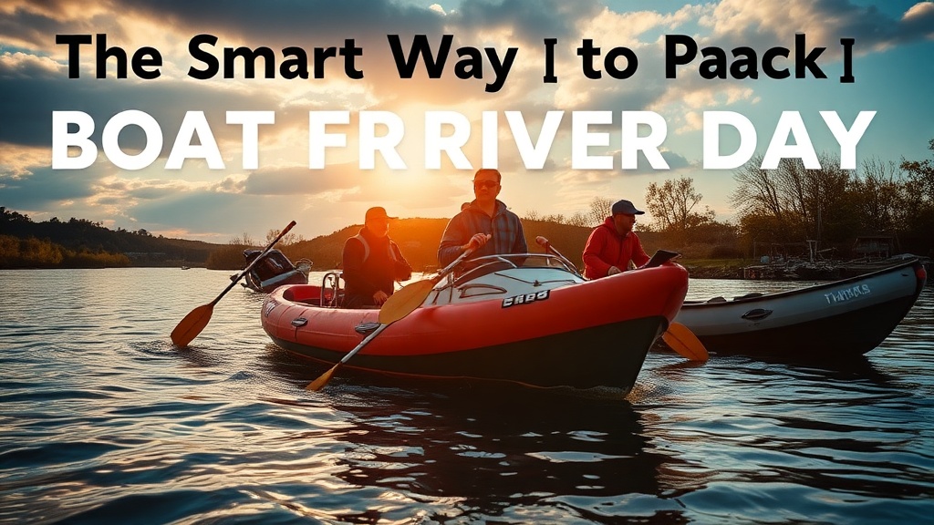The Smart Way to Pack Your Boat for a River Day
