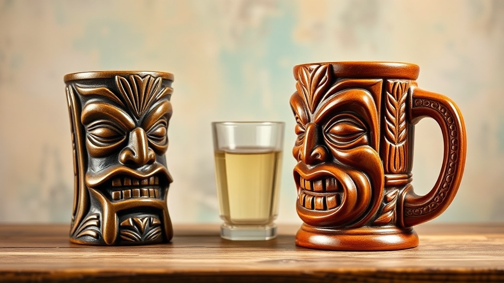 How to Clean Vintage Tiki Mugs Without Damaging Their Finish