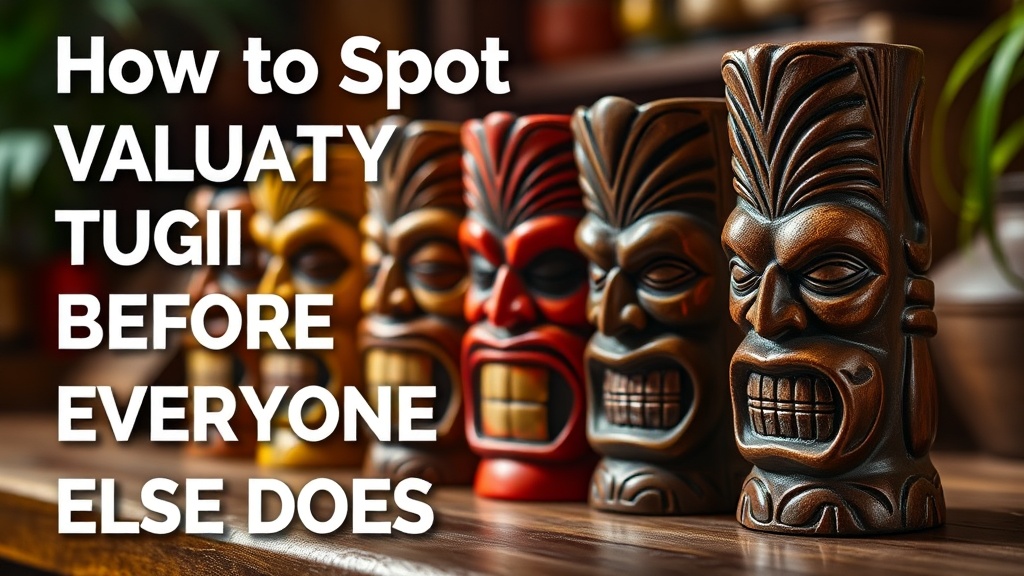 How to Spot Valuable Tiki Mugs Before Everyone Else Does