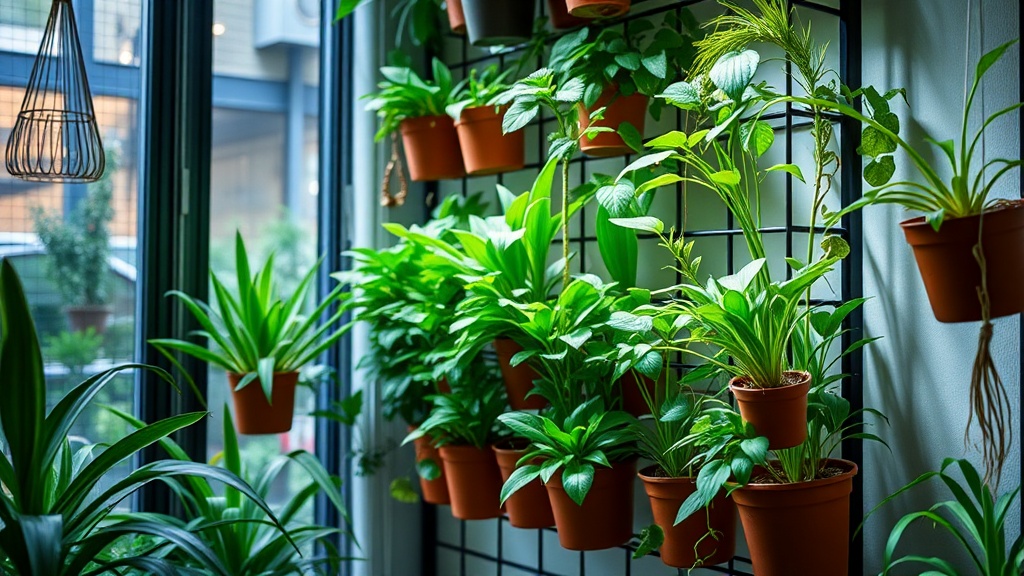 Building a Vertical Indoor Garden for Small Spaces