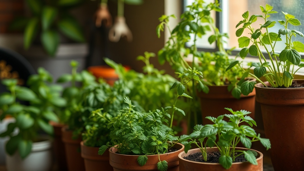 Creating a Functional Indoor Herb Garden in Tiny Living Spaces