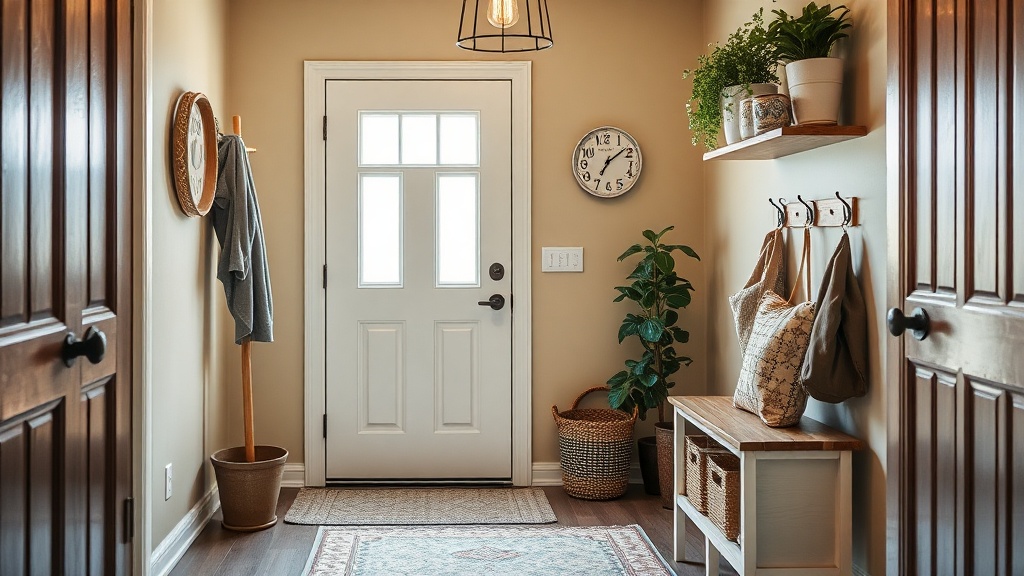 Making Small Entryways Work Harder with Smart Organization