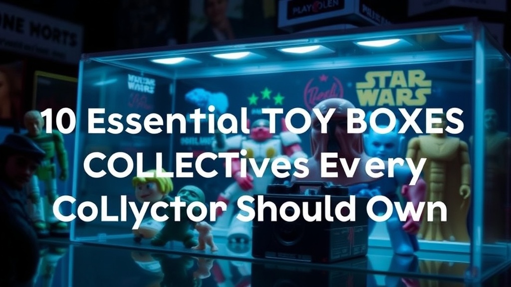 10 Essential Toy Boxes Collectibles Every Collector Should Own