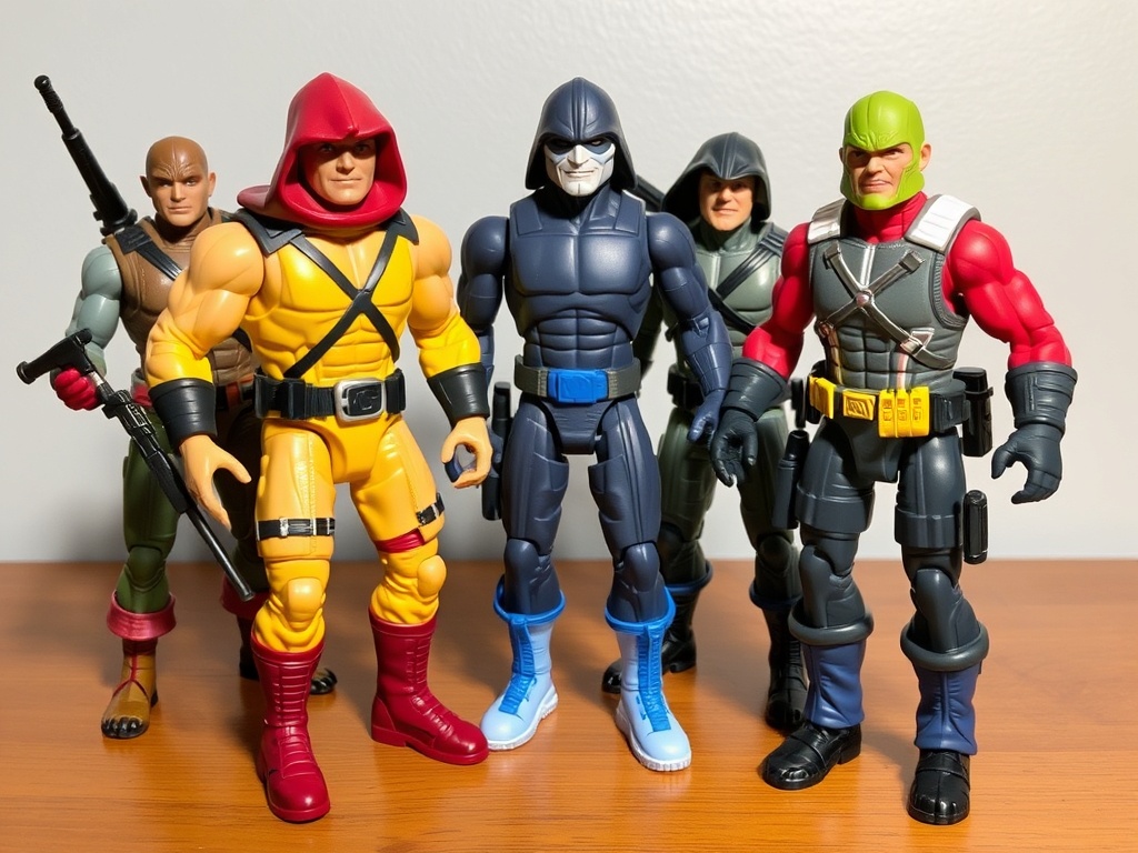 vintage 90s action figures from McFarlane Toys and NECA
