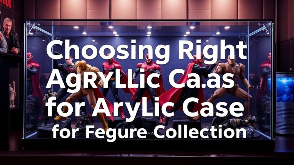 Choosing the Right Acrylic Case for Your Figure Collection